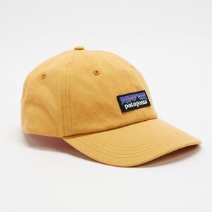 Patagonia P-6 Label Trad Cap Hat in Yellow